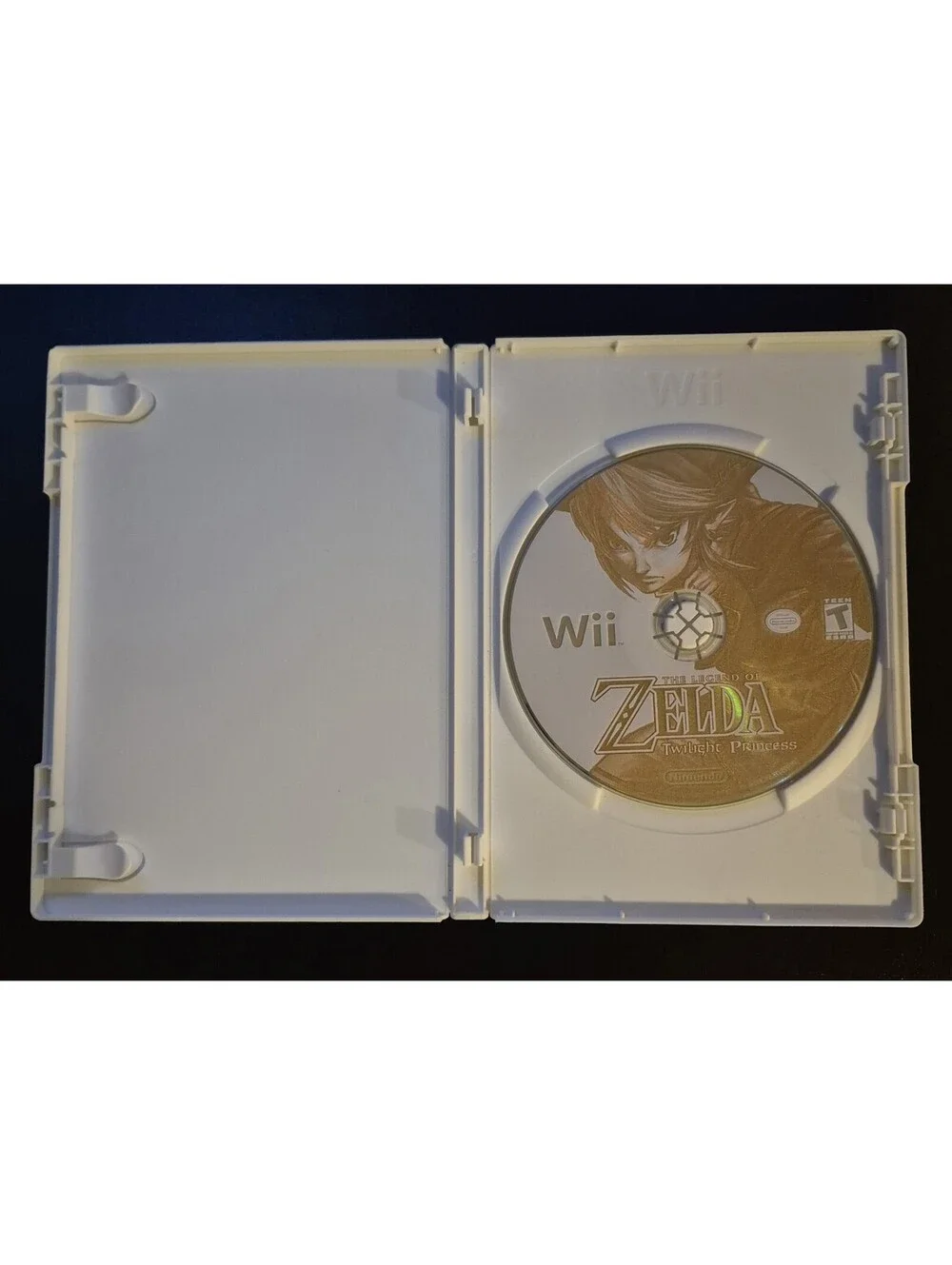 Legend of Zelda Twilight Princess Nintendo Wii Game NO Manual